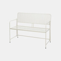 Movi Foldable Metal Bistro Bench