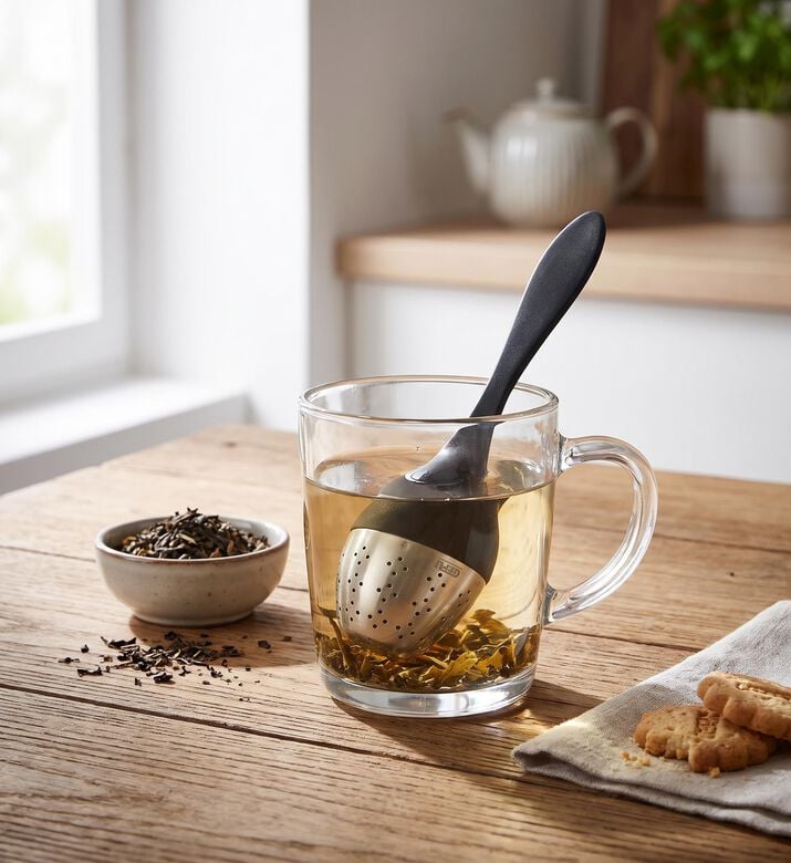 Gefu Teva Handled Tea Infuser, Packshot View