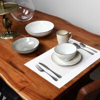 Honey Porcelain Round Bowl