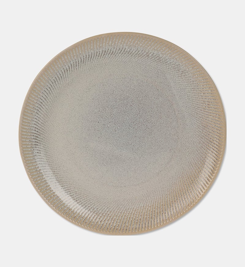 Shallow Grey Serving Dish