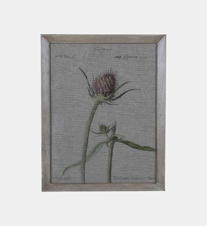 Mazur Flower Print Wall Art