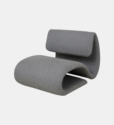 Dubna Boucle Fabric Lounge Chair