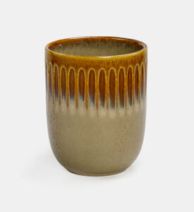 Home Deco and More Ceramic Glaze Layers Mug, Brown, Packshot View