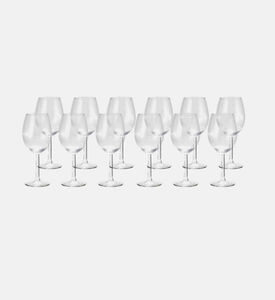 Home Deco and More Vinissimo Wine Glass 12-piece Set, Transparent, 580-ml, Packshot View