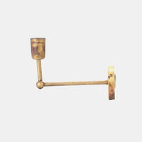 Rustic Iron Wall Light Bulb Fixture