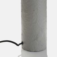 Paper Mache Mushroom Table Lamp