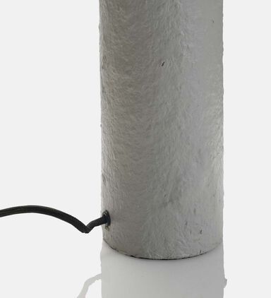 Paper Mache Mushroom Table Lamp