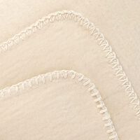 Inupy Plain Cotton-blend Throw