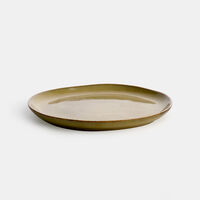 Contrast Rim Round Plate