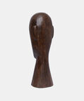 Head Wood Ornament 12x11x38 Cm