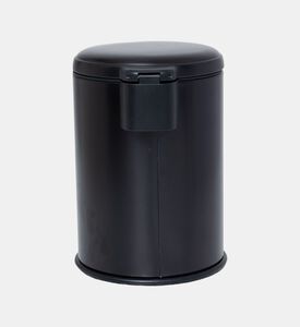 Eko Serene Stainless Steel Pedal Bin - 5 L, Black, 5-l, Packshot View