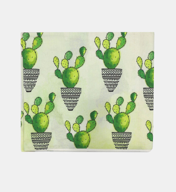 Cactus Printed Table Cover