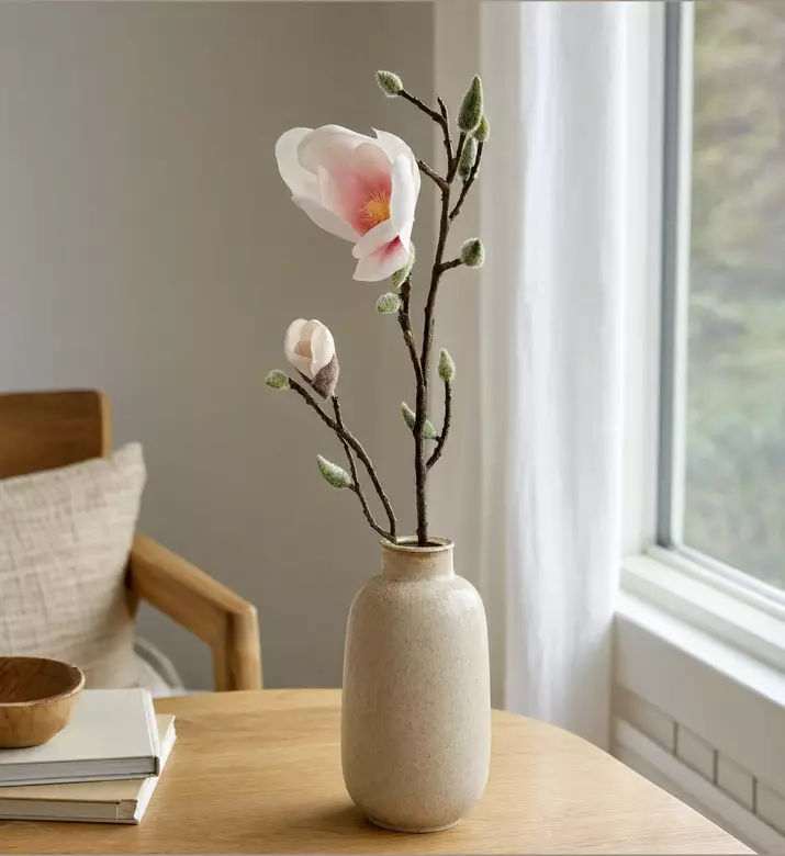 Shishi Decorative Magnolia Branch 75 Cm, Model View