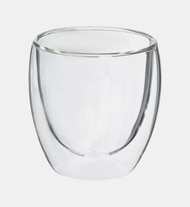Home Deco and More Double Wall Coffee Cup 4-piece Set, Packshot View