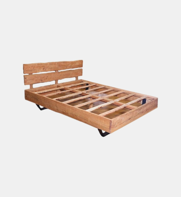 Home Deco and More Jewel Acacia Wood Bed Base, Brown, 180x200x90-cm, Packshot View Home Deco and More Jewel Acacia Wood Bed Base, Brown, 180x200x90-cm, Packshot View