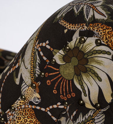 Nala Jungle Print Arm Chair