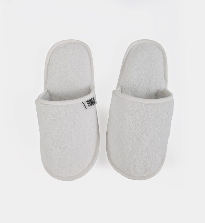 Home Deco and More Double Polycotton Country Meadow Reverse Duvet Cover 4-piece Set, White, Packshot View