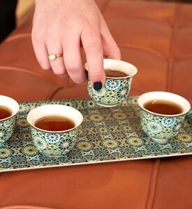 Andalusia 4-coffee Cups Tin Box Set