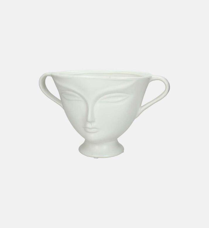 Kersten Fine Earthenware Face Planter, Packshot View