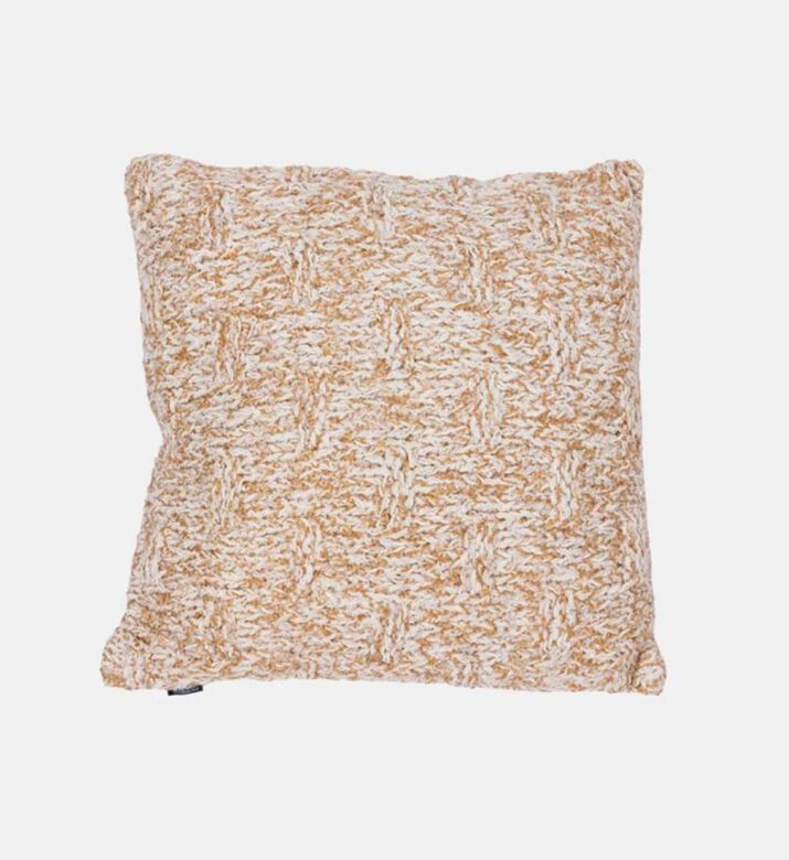 Home Deco and More Jona Knitted Woollen Filled And Vaccumed Cushion, Packshot View