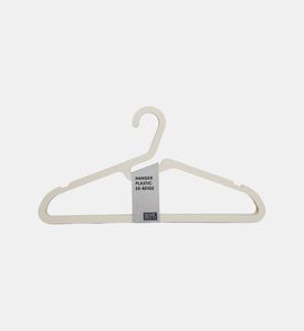 Home Deco and More Rounded Edges Clothes Hanger, Black, Packshot View