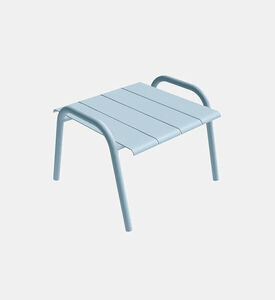 Ezeis Fleole Aluminum Low Table, Blue, Packshot View