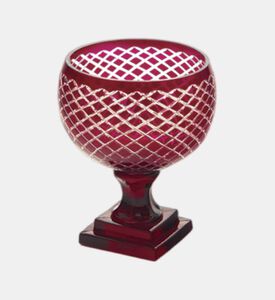 Glass Diamond Pattern Cup