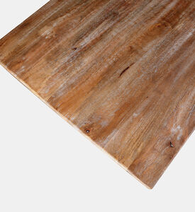 Home Deco and More Pine Mango Wood Dining Table, Packshot View