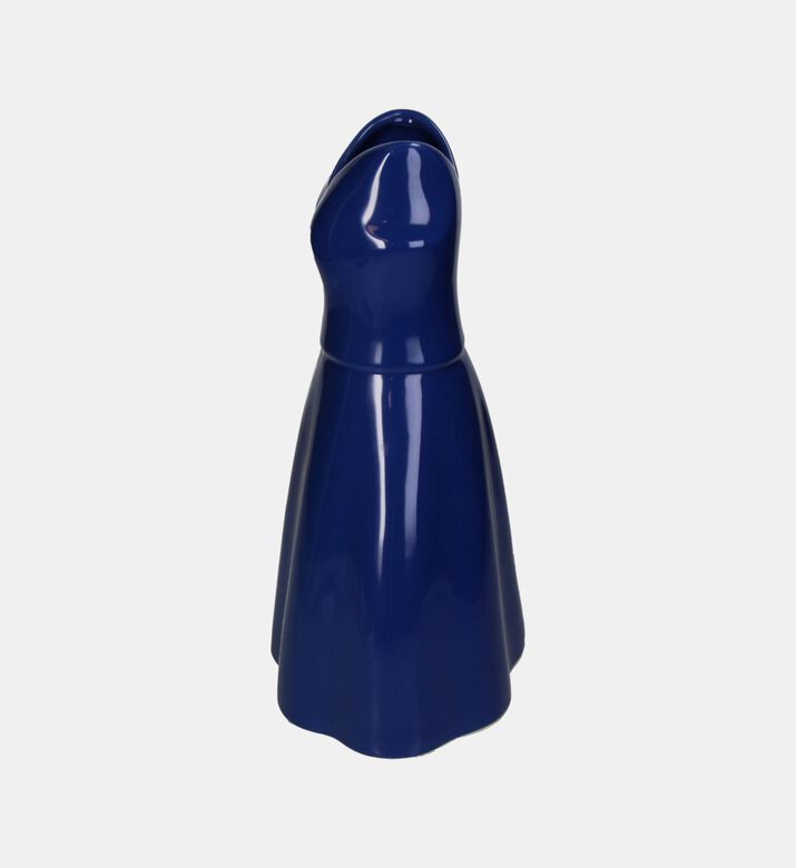Dress-shaped Fine Earthenware Vase – 22.5x16.3x34cm