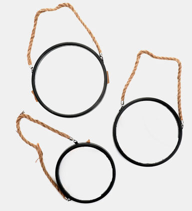 Round Hanging Mirror Set