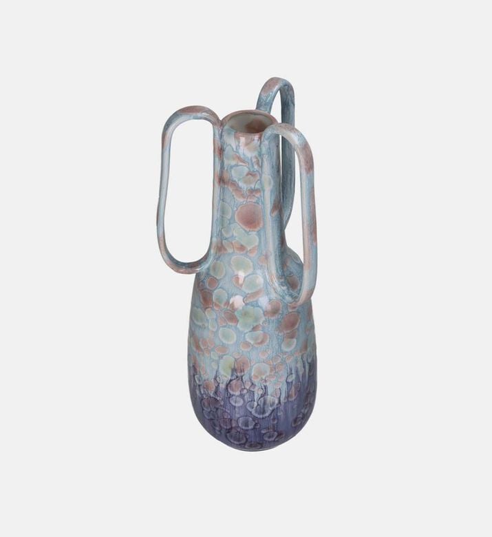 Kersten Fine Eartherware Painted Handles Vase, Packshot View