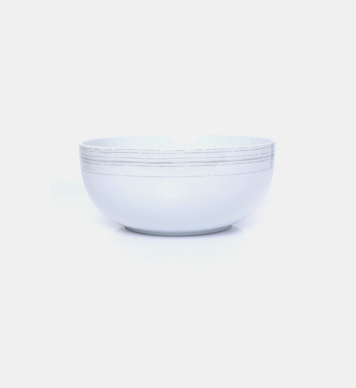Home Deco and More Grafik Porcelain Salad Bowl, Packshot View