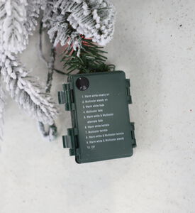 Home Deco and More Garland Runer Snw Mix Flck Led, Packshot View