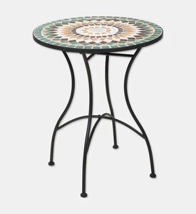 Home Deco and More Mosaic Top Bistro Table, Packshot View