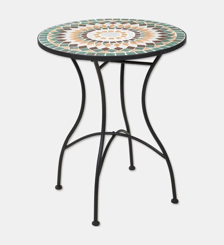 Home Deco and More Mosaic Top Bistro Table, Packshot View