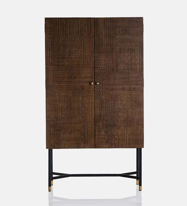 Isa Mango Wood Rectangular Cabinet