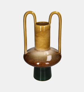 Kersten Handled Glazed Stoneware Vase 25x23x42cm, Packshot View