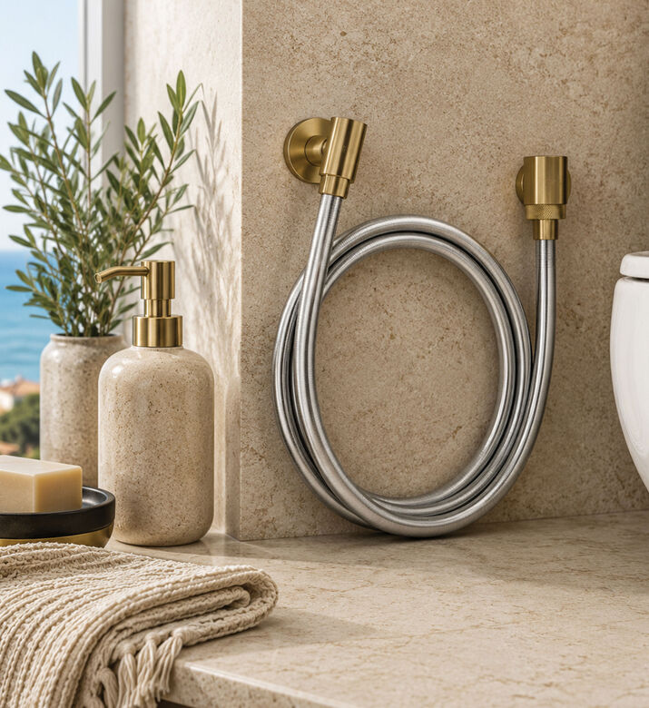 MTK Lux Stainless Shower Flexible Hose, Packshot View