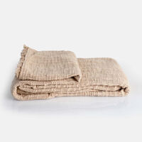 Cotton Fringes Endings Throw
