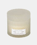 Falling Snow Glass Scented Candle