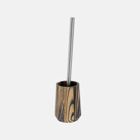 Crystal Wood Toilet Brush Holder