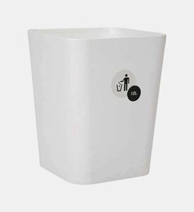 Home Deco and More Plastic Square Trash Bin, Packshot View