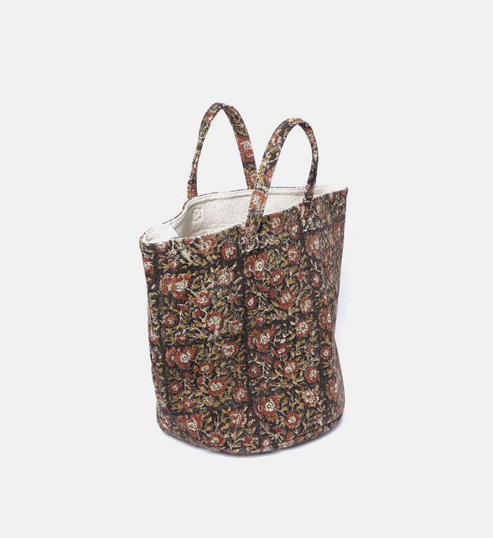 Printed Handled Laundry Basket