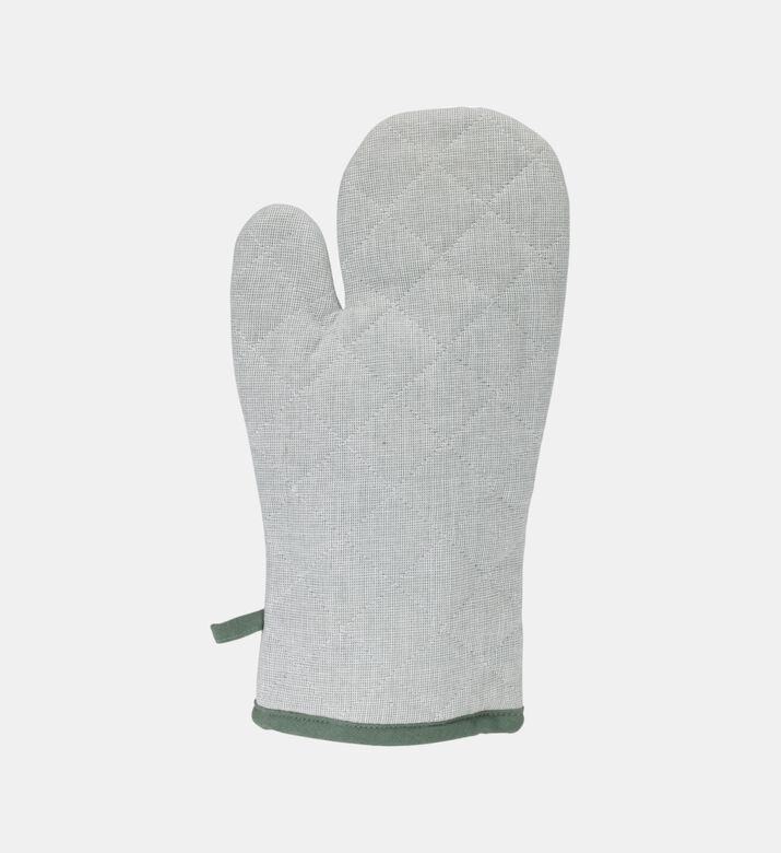 Quilted Contrasted Trim Kitchen Glove
