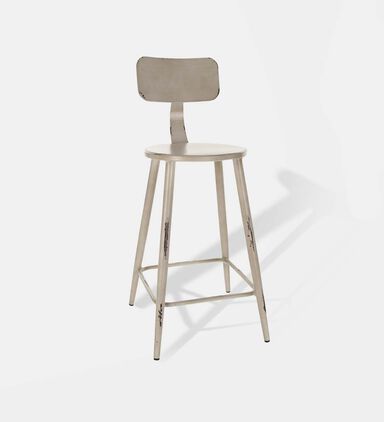 Vintage Aluminum Bar Chair