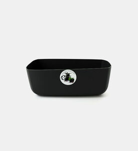 Home Deco and More Footed Flower Pot, Black, Packshot View