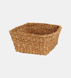 Home and Styling Squared Basket, Brown, 9x11-cm, Packshot View