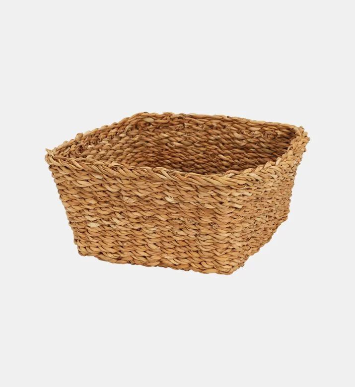 Home and Styling Squared Basket, Brown, 9x11-cm, Packshot View