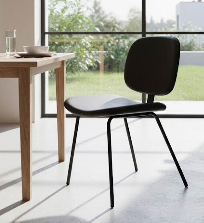 Home Deco and More Nappo Leather Chair, Packshot View