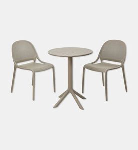 Home Deco and More Perforated 3-piece Bistro Set, Packshot View